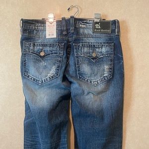 Men’s Rock Revival Layne Fit Relaxed Jeans 36/32